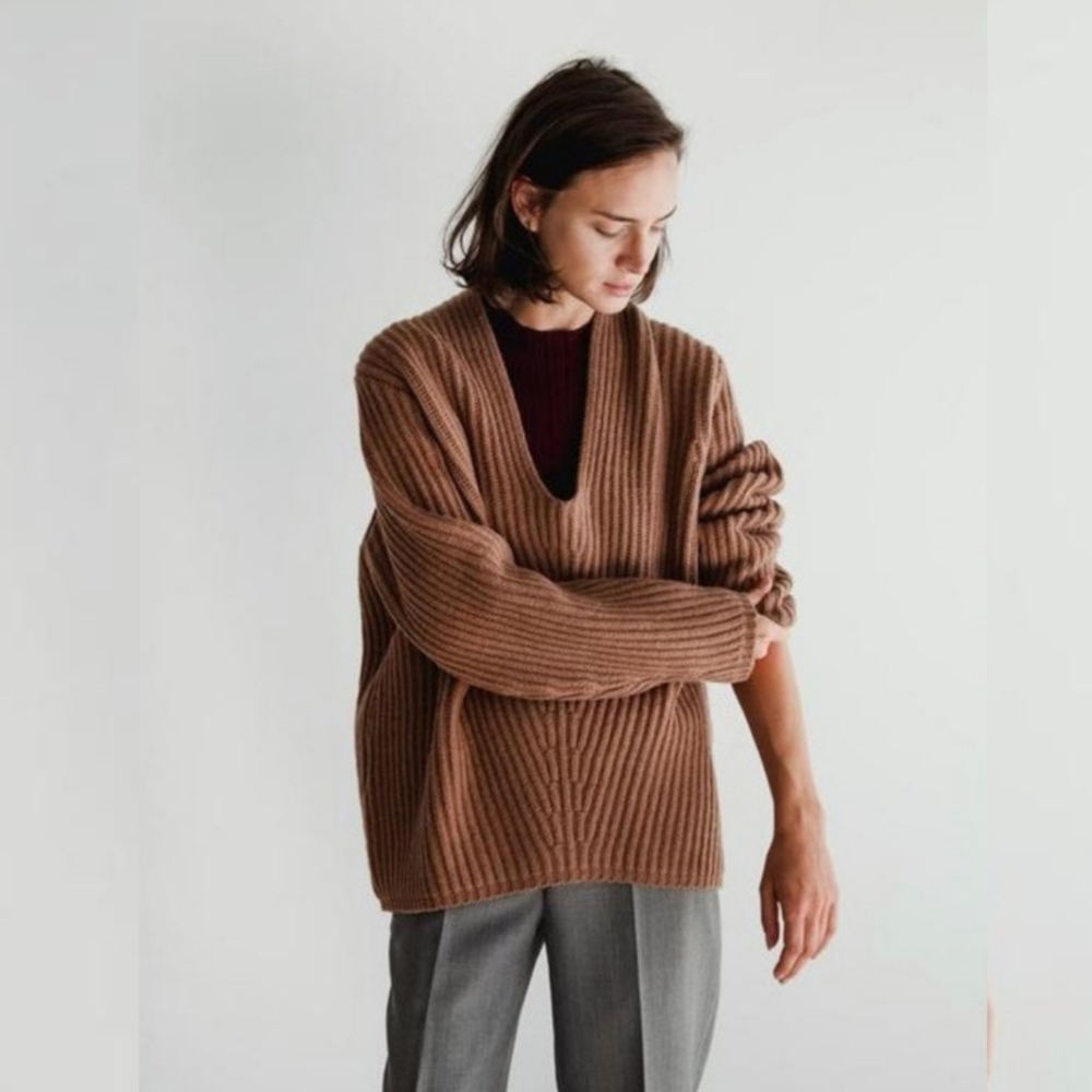ACNE STUDIOS DEBORAH WOOL OVERSIZED SWEATER